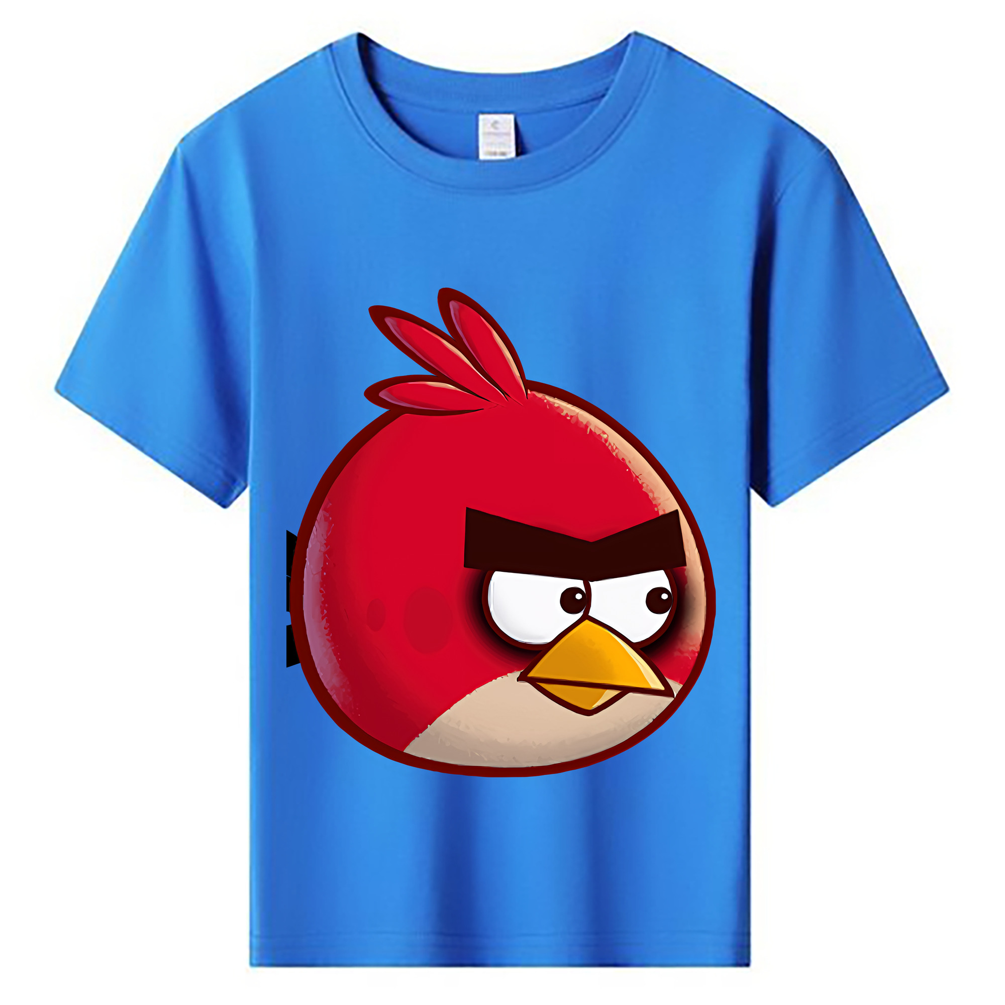 （画像用） Angry Birds アングリーバード 綿100％キッズTシャツ（フロントプリント）
